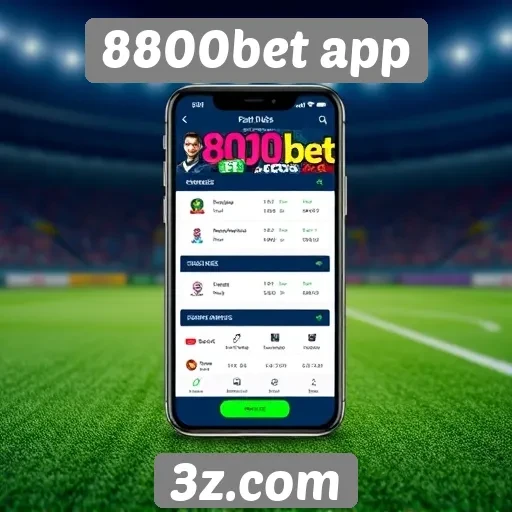 Análise da interface do usuário do 8800bet app